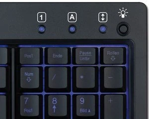 KeySonic KSK-6001UELX, USB, DE