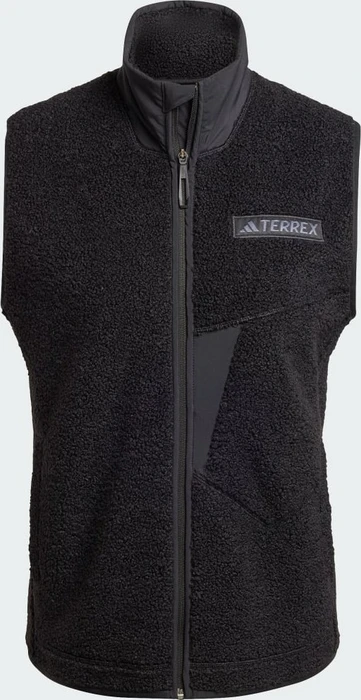 adidas Terrex Xploric High Pile Fleece Weste schwarz (Damen)