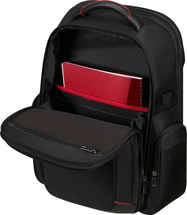 Samsonite Pro-DLX 6, Rucksack, expandable, 17.3", schwarz