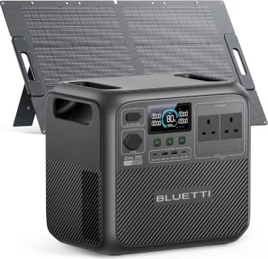 Bluetti Elite 200 V2 Solargenerator grau, 2073Wh