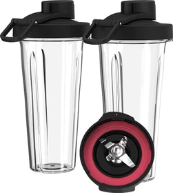 Novis On the go Starter-Set Mixbehälter 600ml, 2 Stück