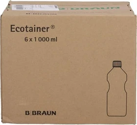 B.Braun AQUA B. Braun Ecotainer Spüllösung, 6l (6x 1l)