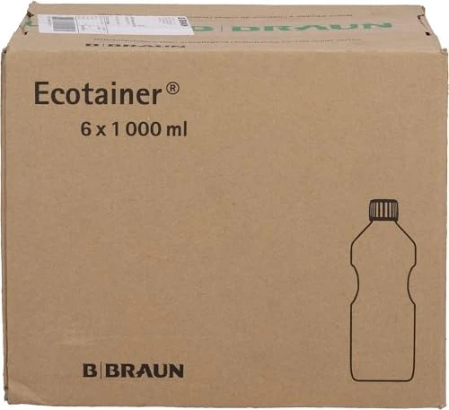B.Braun AQUA B. Braun Ecotainer Spüllösung, 6l (6x 1l)