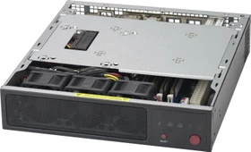 Supermicro SuperChassis 101F, schwarz, 1HE