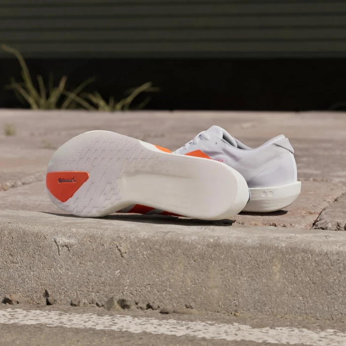 adidas Adizero Adios 9 cloud white/lucid orange/lucid red (Herren)