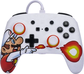 PowerA Enhanced Wired Controller Fireball Mario (Switch)