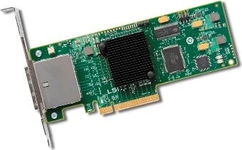 Broadcom 9200-8e HBA bulk, SAS 6Gb/s, PCIe 2.0 x8