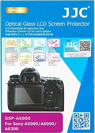 JJC Displayschutz für Sony A6400, A6300, A6000, A6100, A6600, A5000