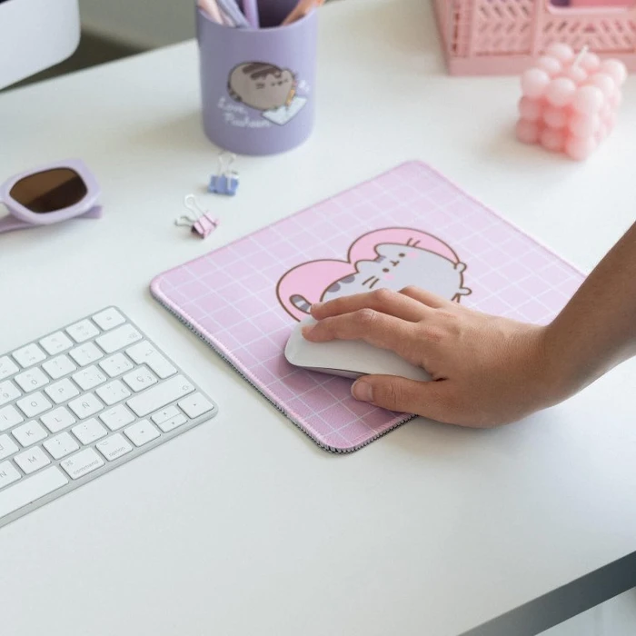 Grupo Erik Editores Pusheen Moments S Mousepad, 233x193mm, rosa/grau