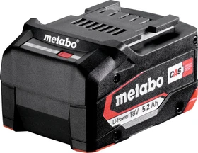 Metabo Werkzeug-Akku 18V, 5.2Ah, Li-Ionen [5.2Ah] [93.6Wh]