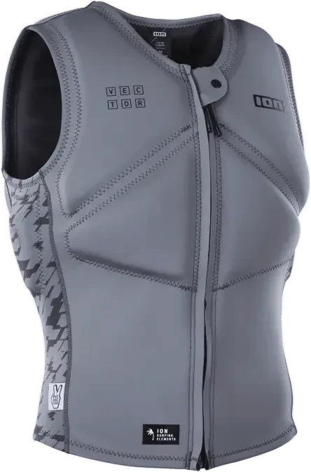 ION Vector Vest Core Front Zip Schwimmweste sage/grey (Herren) (48222-4165-623)