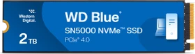 Western Digital WD Blue SN5000 NVMe SSD 2TB, M.2 2280 / M-Key / PCIe 4.0 x4