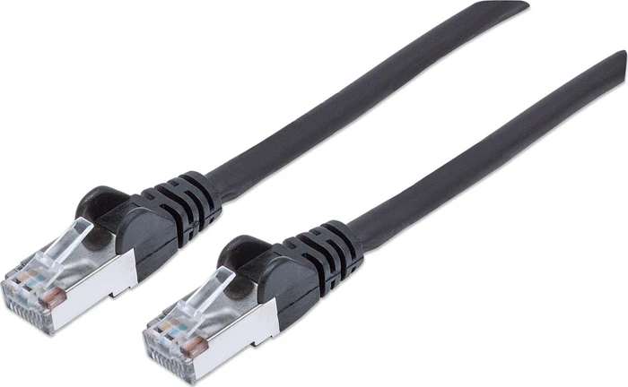 Intellinet Patchkabel, Cat7/Cat6a, S/FTP, RJ-45/RJ-45, 15m, schwarz