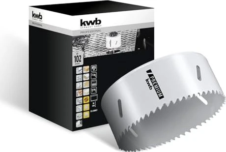 kwb HSS-CO-Bi-Metall Lochsäge, 102x38mm, 1 Stück