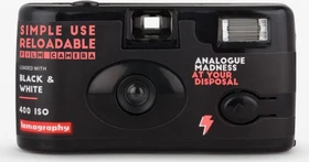 Lomography Simple Use Reloadable Filmkamera Black & White