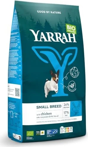 Yarrah Organic Small Breed Dry Dog Food, 2kg