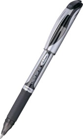 Pentel EnerGel BL57 Gelroller schwarz/silber