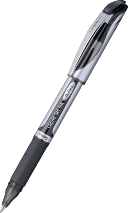 Pentel EnerGel BL57 Gelroller schwarz/silber