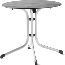 Sieger Boulevard Polytec Klapptisch 85cm graphit/beton hell