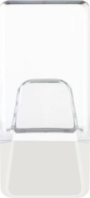 tesa Powerstrips Haken small Trend transparent/weiß, 2 Stück