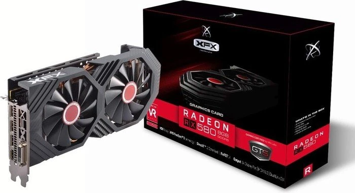 XFX Radeon RX 580 GTS XXX Edition, 8GB GDDR5, DVI, HDMI, 3x DP