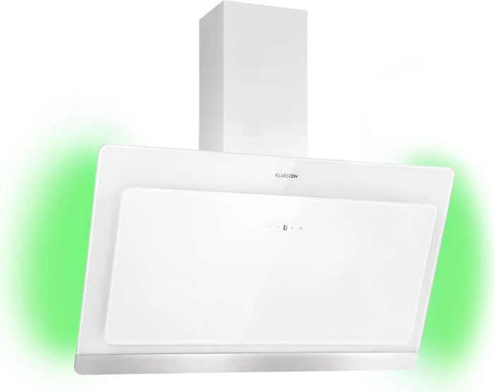 Klarstein Aurora Eco 90 Wand-Dunstabzugshaube weiß