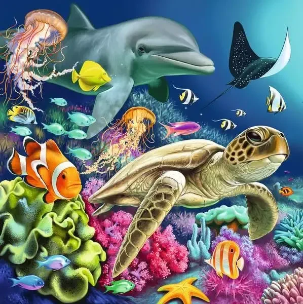 Ravensburger Puzzle Bezaubernde Unterwasserwelt