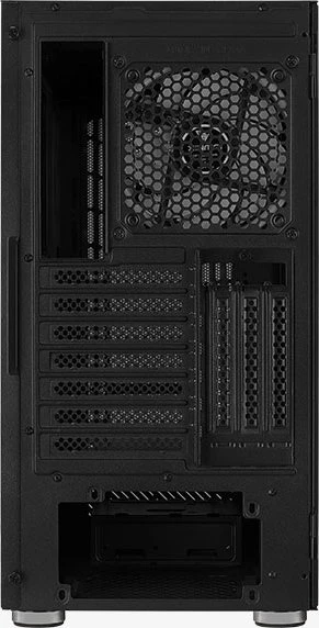 AeroCool Graphite, Lüfter LED RGB, Glasfenster
