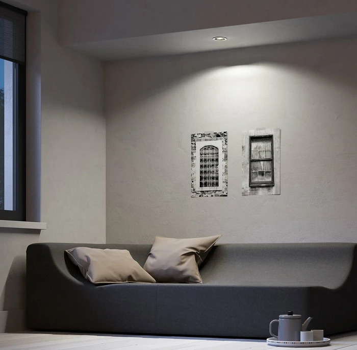 Philips Hue White Ambiance Milliskin Einbauleuchte Erweiterung rund alu schwarz