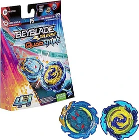 Hasbro Beyblade Burst QuadStrike Komet Helios H8 und Tidal Pandora Epic P8 Doppelpack