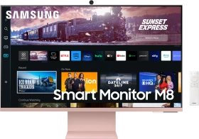 Samsung Smart Monitor M8 M80C Sunset Pink, 27"