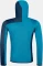 Ortovox Fleece Light Grid Hooded Funktionsjacke mountain blue (Herren) Vorschaubild