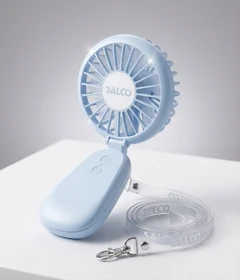 Salco SMF-20 USB Mini Handventilator blau