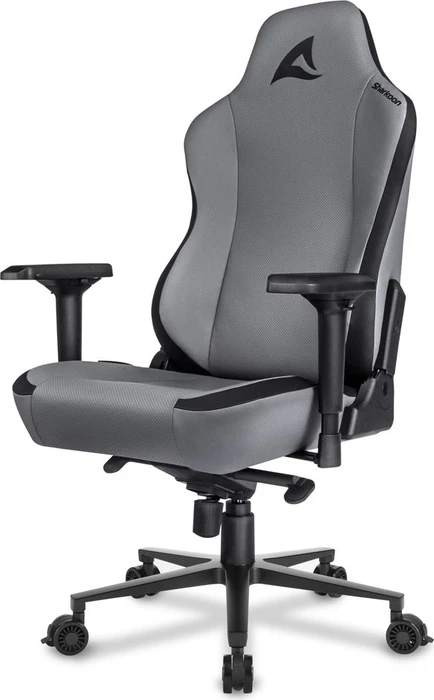 Sharkoon Skiller SGS40 Kunstleder Gamingstuhl, grau/schwarz