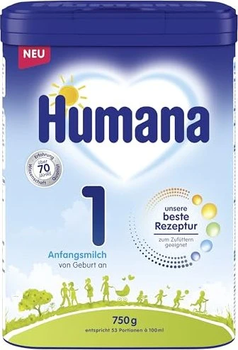 Humana Anfangsmilch 1 Pulver, 750g