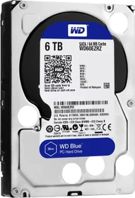Western Digital WD Blue 6TB, 512e / 3.5" / SATA 6Gb/s