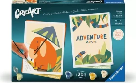 Ravensburger Malen nach Zahlen CreArt Hallo Baby Safari Set
