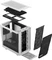 Fractal Design Meshify 2 Mini White TG Clear Tint, Glasfenster Vorschaubild