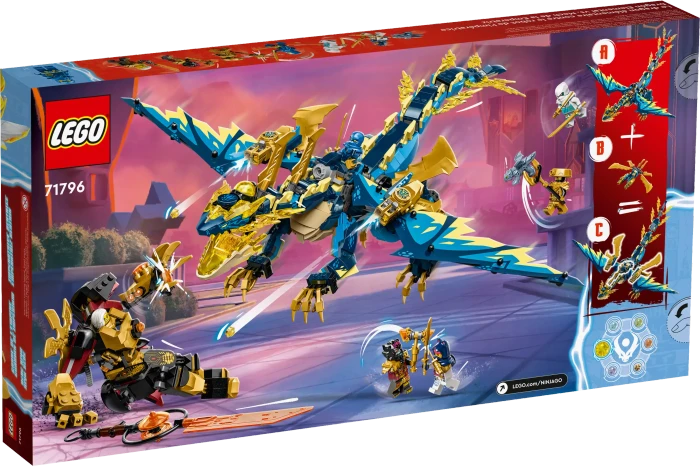 LEGO Ninjago - Kaiserliches Mech-Duell gegen den Elementardrachen