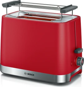Bosch TAT4M224 Kompakt MyMoment Toaster rot/edelstahl