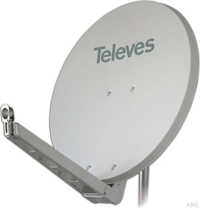 Televes QSD85 Aluminium Sat-Reflektor weiß
