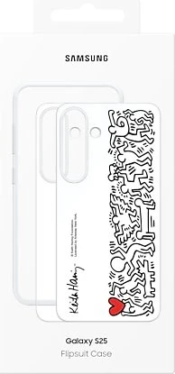 Samsung Flipsuit Case für Galaxy S25 weiß
