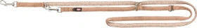 Trixie Premium Verlängerungsleine mit Neopren-Polsterung, M-L, 2m, Boho-rauten/Karamell