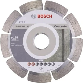 Bosch Professional Standard for Concrete Diamanttrennscheibe, 125x1.6x22.23mm, 1 Stück