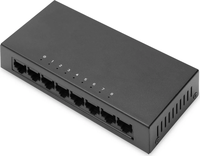 Digitus DN-800 Desktop Switch, 8x RJ-45