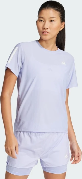 adidas Own The Run Laufshirt kurzarm violet tone (Damen)