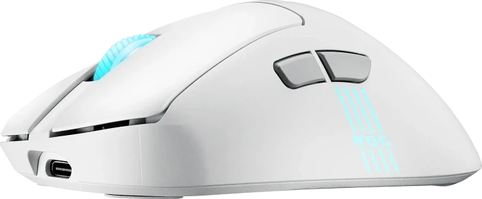 ASUS ROG Keris II Origin Wireless Moonlight White, USB/Bluetooth