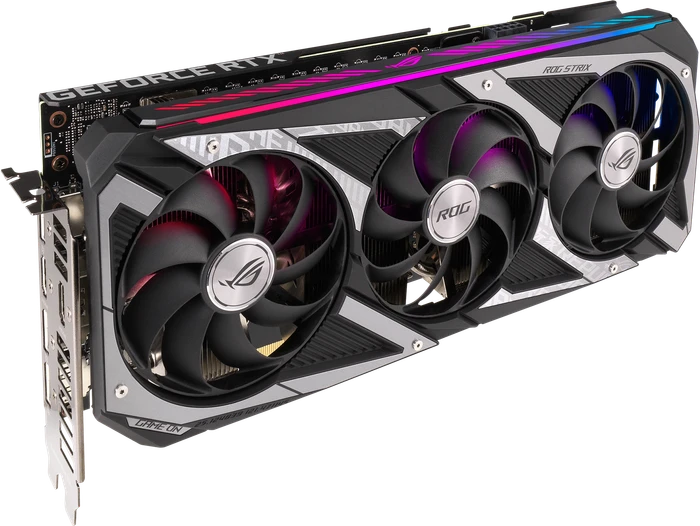 ASUS ROG Strix GeForce RTX 3050, ROG-STRIX-RTX3050-8G-GAMING, 8GB GDDR6, 2x HDMI, 3x DP