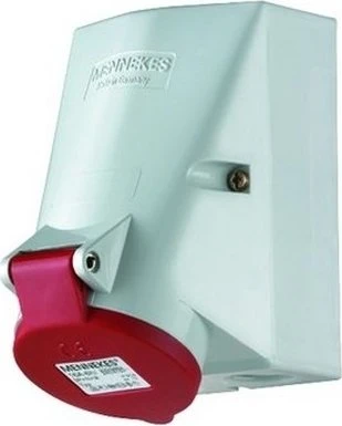 Mennekes CEE Wandsteckdose TwinCONTACT 16A 5p 400V 6h IP44