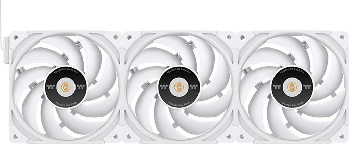 Thermaltake ToughFan EX12 Pro High Static Pressure PC Cooling Fan weiß, 120mm, 3er-Pack